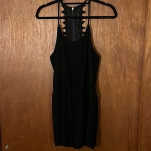 Black romper - size small